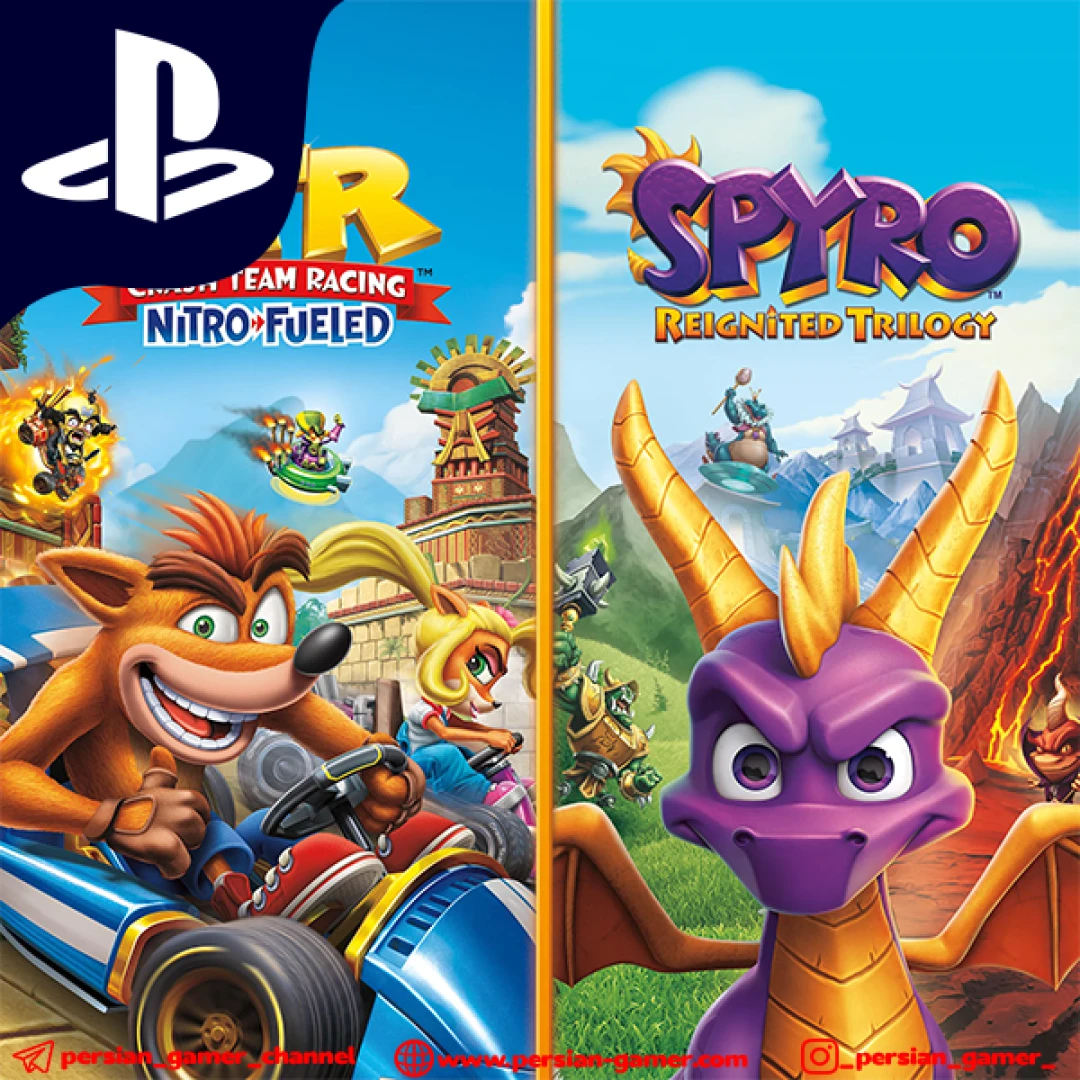 خرید اکانت Bundle Crash Ctr Spyro